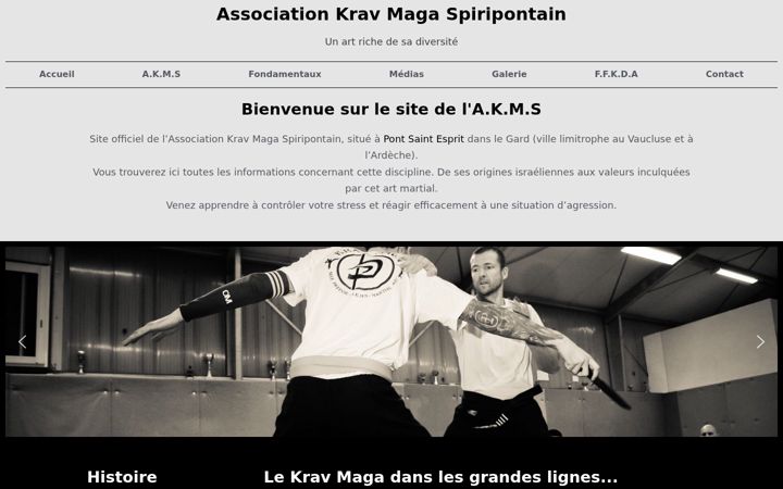 Screenshot of akms.fr