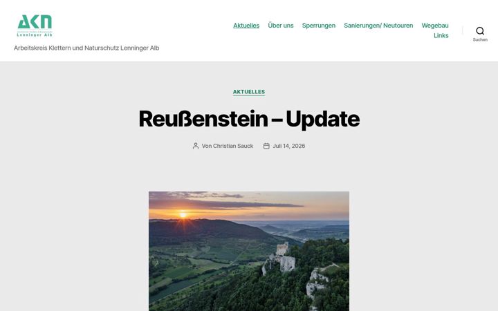 Screenshot of akn-lenningeralb.de