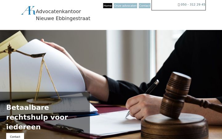 Screenshot of aknieuwebbingestraat.nl