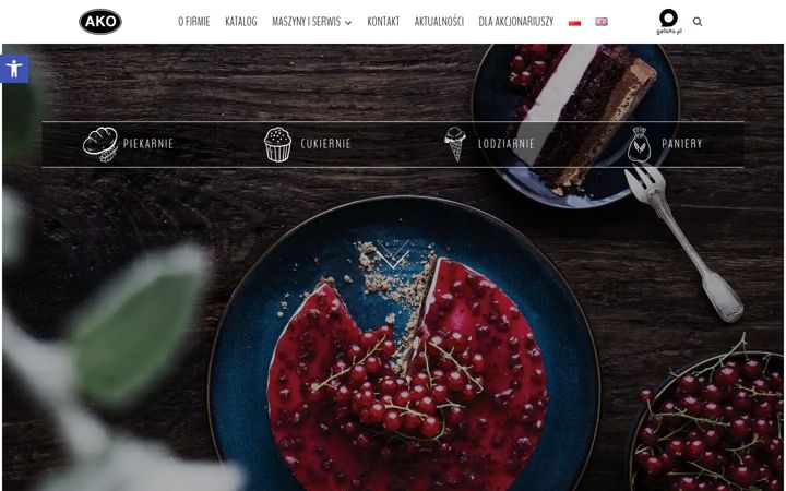 Screenshot of ako.com.pl