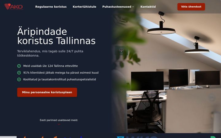 Screenshot of ako.ee