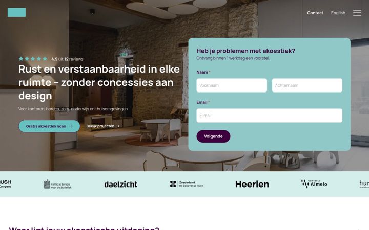 Screenshot of akoestiekspecialist.nl