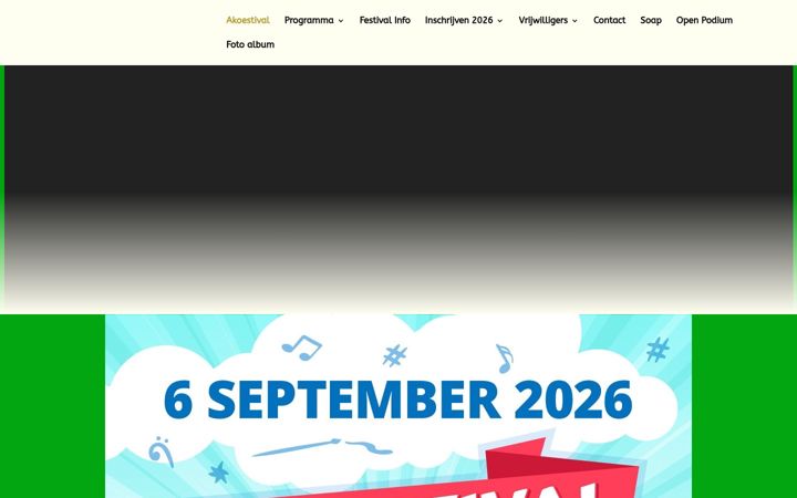 Screenshot of akoestival.nl