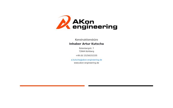 Screenshot di akon-engineering.de