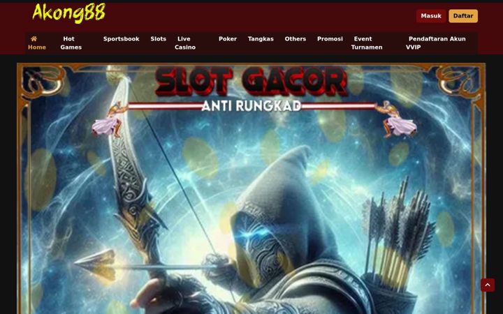 Screenshot of akong88.com