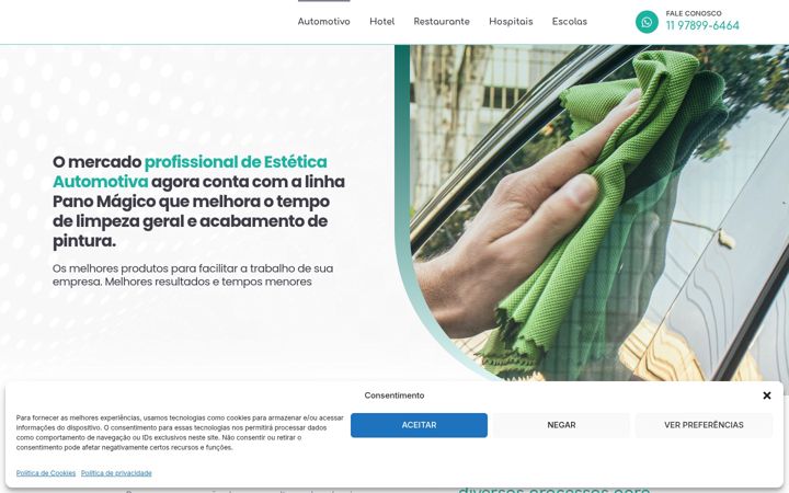 Screenshot of akoraprofissional.com.br