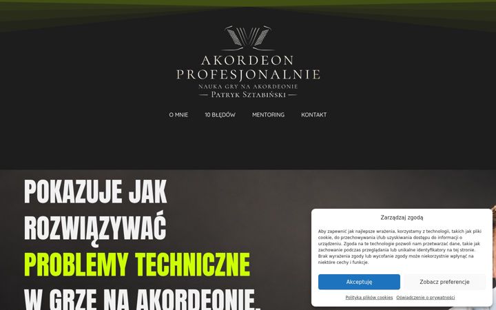Screenshot of akordeonprofesjonalnie.pl