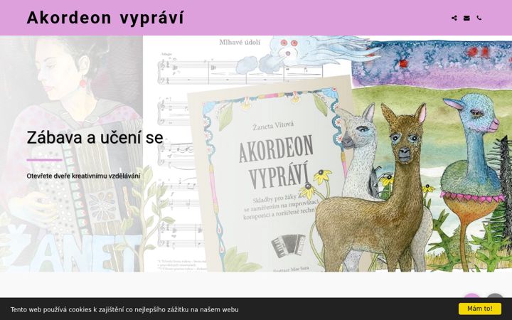 Screenshot of akordeonvypravi.cz