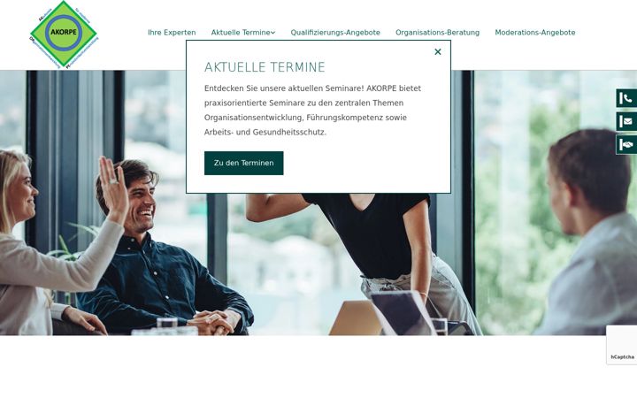 Screenshot of akorpe.de