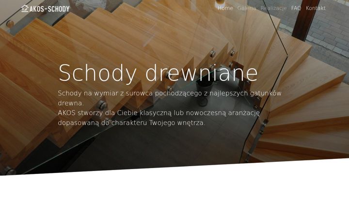Screenshot of akos-schody.pl