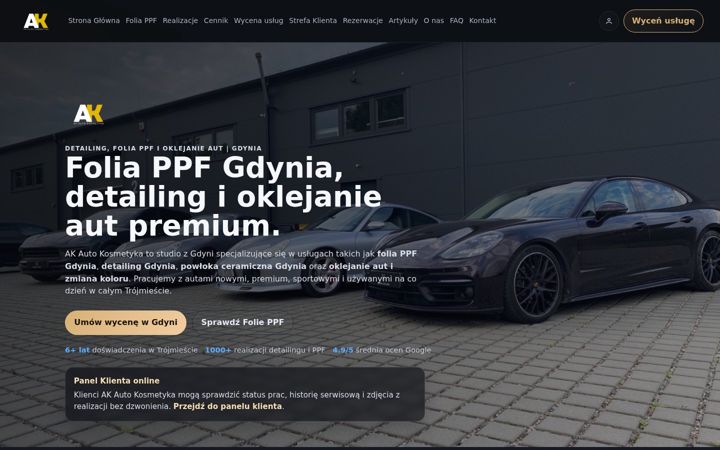 Screenshot of akosmetyka.pl