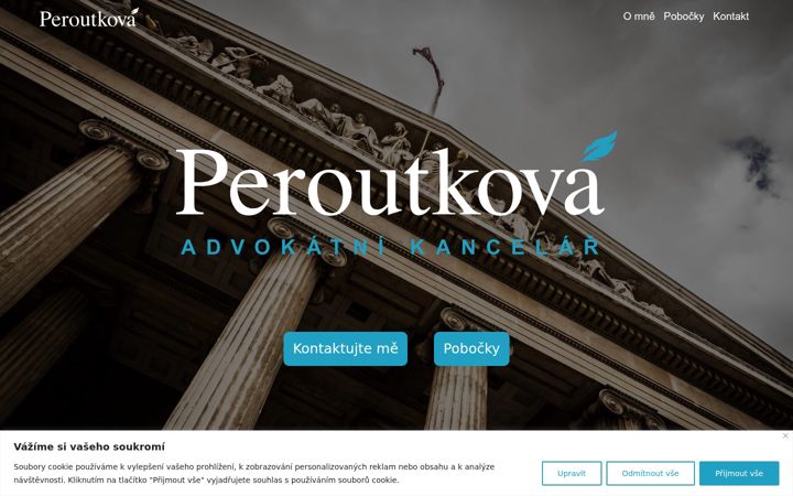 Screenshot of akperoutkova.cz