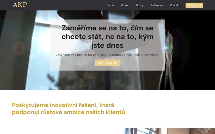 Screenshot of akpna.cz
