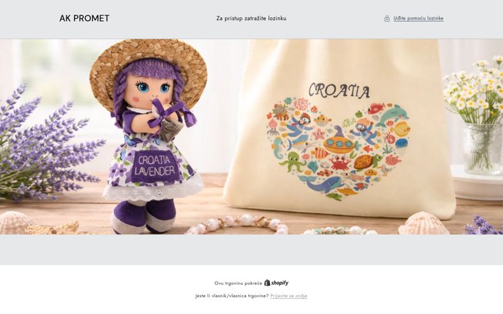 Screenshot of akpromet.hr