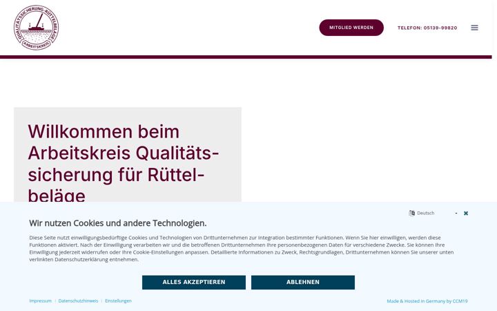 Screenshot von akqr.de