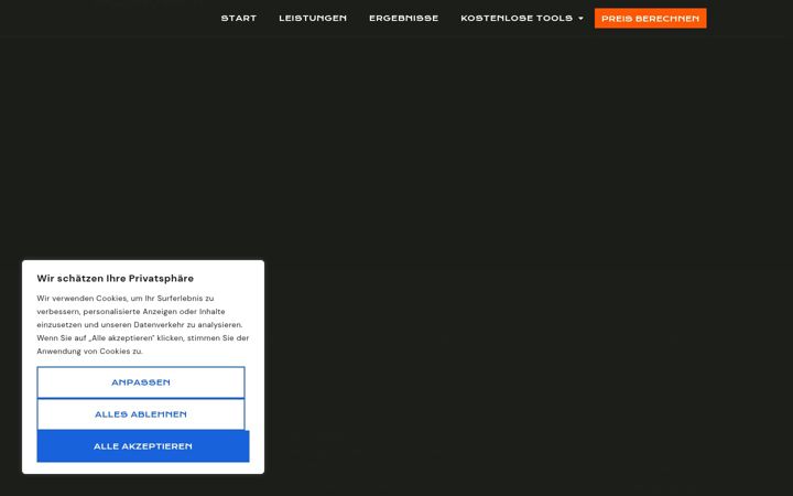 Screenshot of akquisystem.de