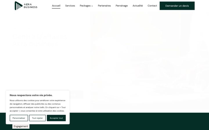 Screenshot of akrabusiness.ma