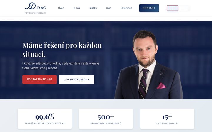 Screenshot of akrac.cz