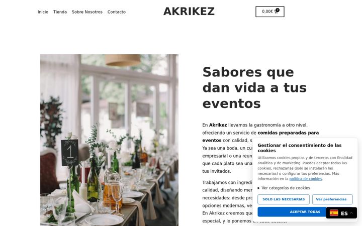 Екранна снимка на akrikez.com