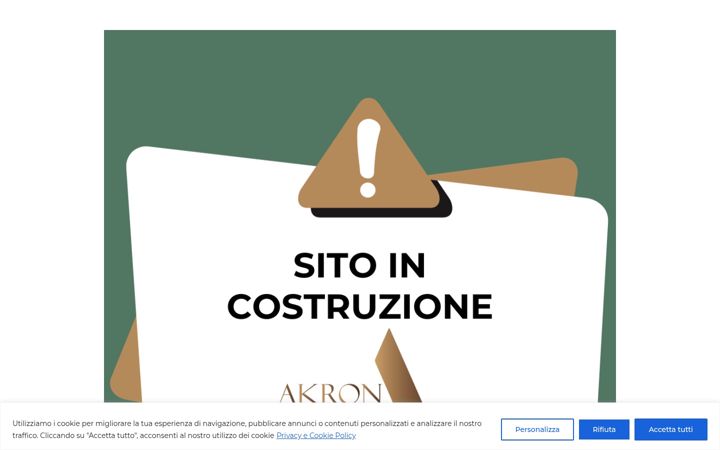 Screenshot of akronassicura.it