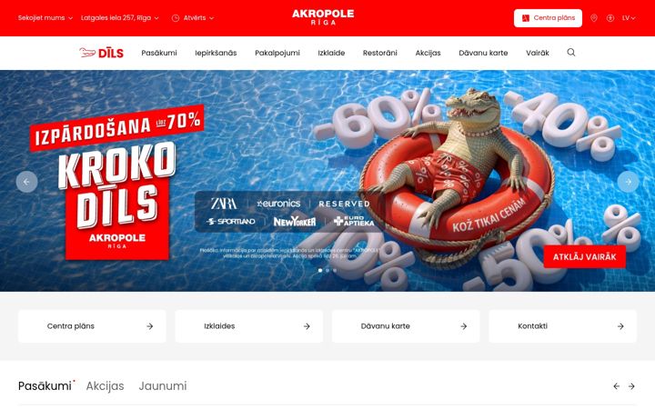 Screenshot of akropoleriga.lv