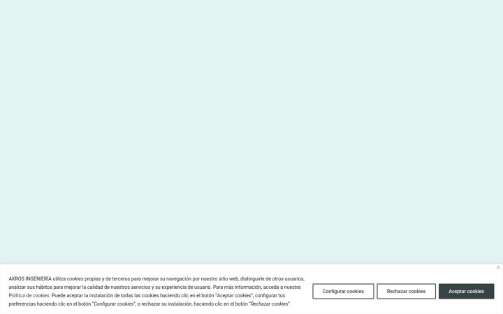 Screenshot of akrosingenieria.com