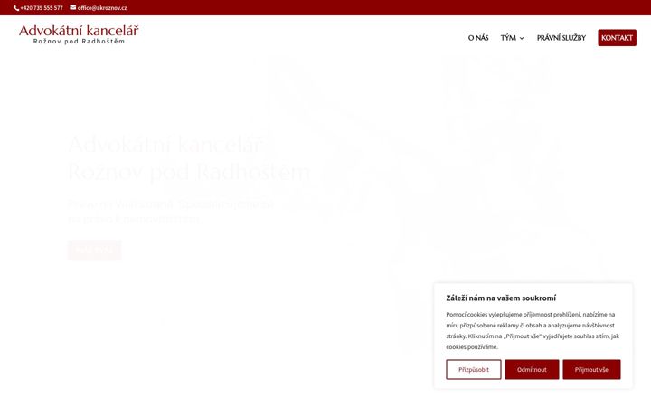Screenshot of akroznov.cz