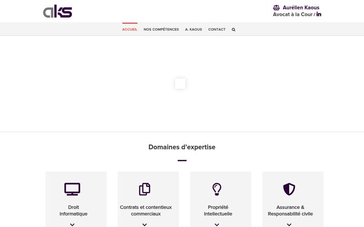 Ekrano kopija aks-avocat.com