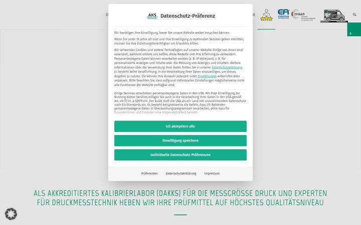 Screenshot of aks-gmbh.de