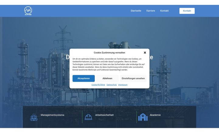 Screenshot of aksafe.de