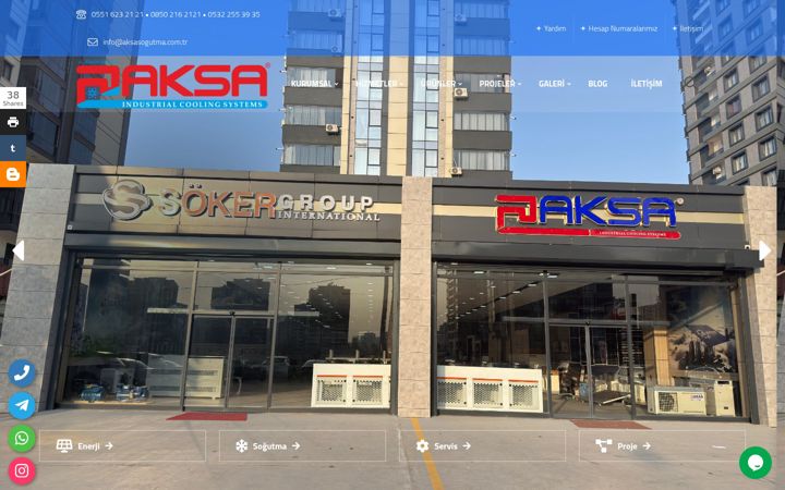 Ekrānuzņēmums no aksasogutma.com.tr