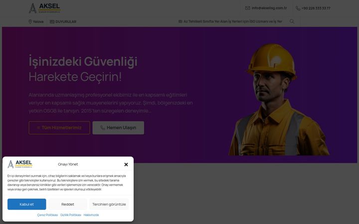 Screenshot di akselisg.com.tr