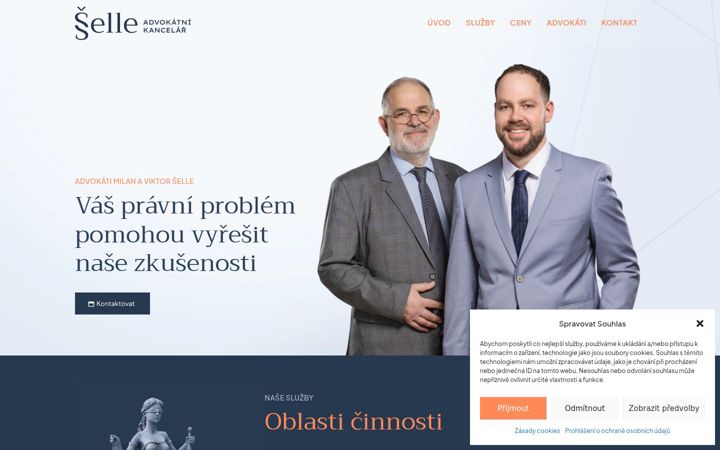 Snímek obrazovky akselle.cz