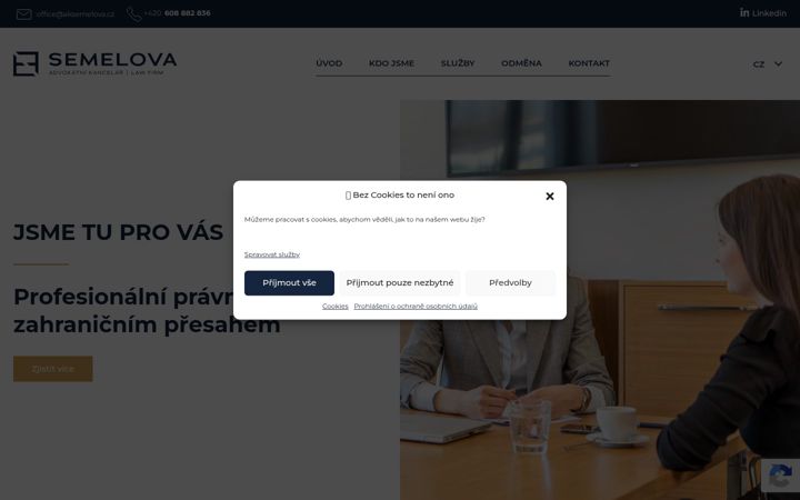 Screenshot of aksemelova.cz