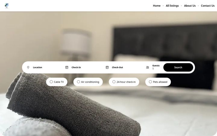 Screenshot di akservicedapartments.co.uk