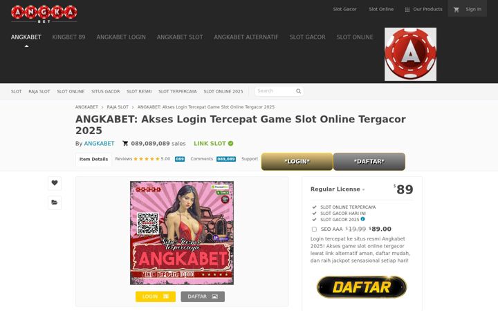 Screenshot of aksesangkabet.com
