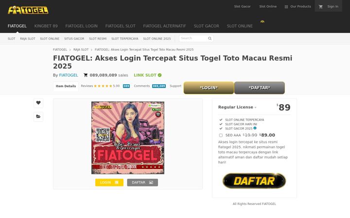 Screenshot of aksesfiatogel.com