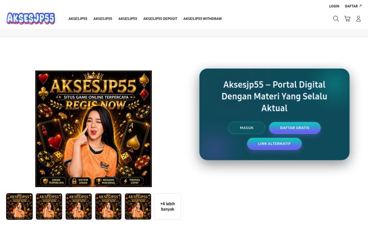 Screenshot di aksesjp55.net