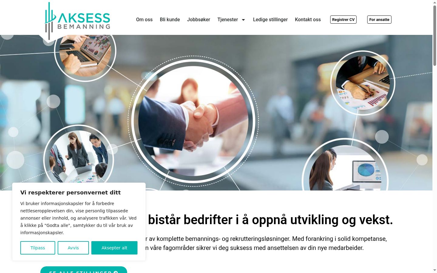 Kuvakaappaus suostumusbannerista, joka näytettiin ennen mitään vuorovaikutusta