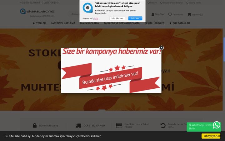 Screenshot of aksesuarciniz.com