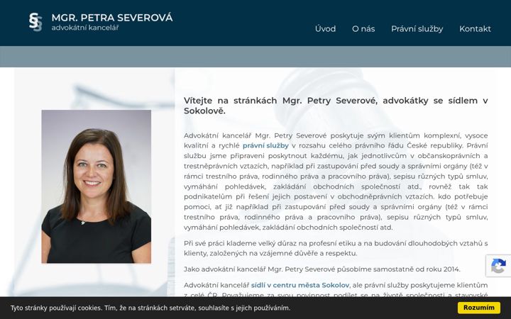Screenshot of akseverova.cz