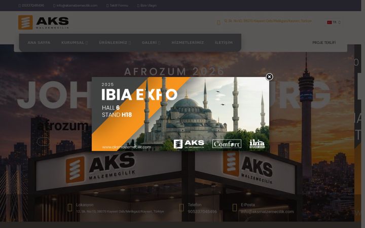 Screenshot of akshirdavat.com