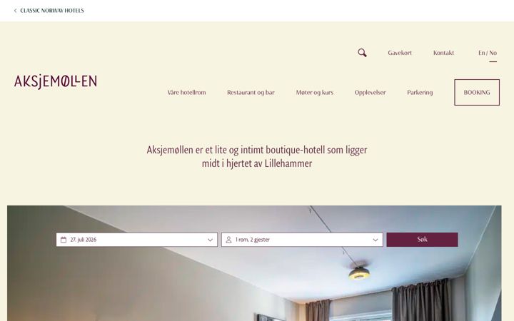 Screenshot of aksjemollen.no