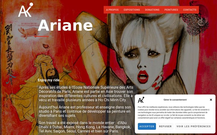 Ekrano kopija akskaia.fr