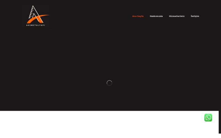 Screenshot of aksmetalyapi.com.tr