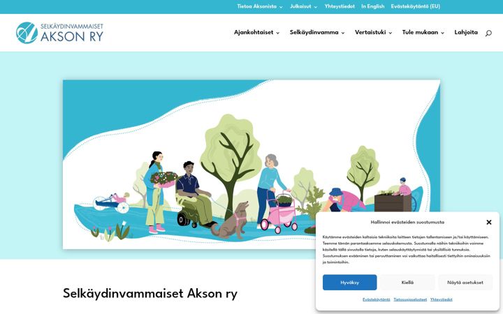 Screenshot of aksonry.fi