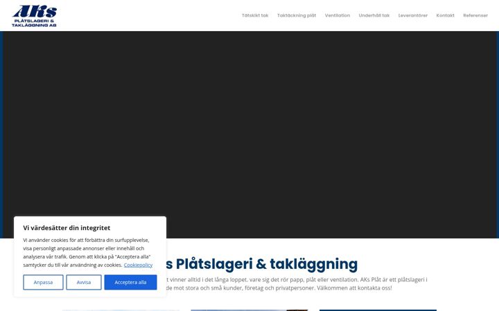 Screenshot of aksplat.se