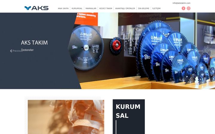 Screenshot of akstakim.com