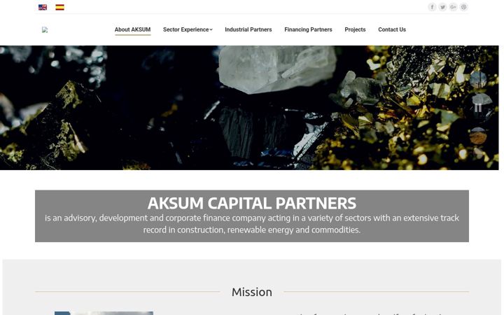 Captură de ecran a aksumcapital.com