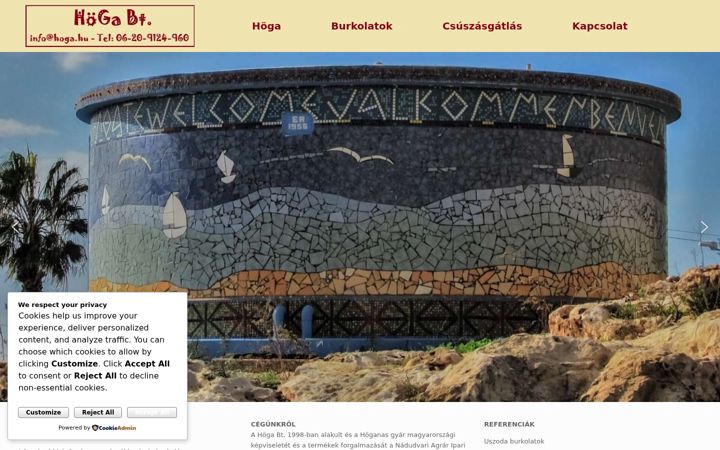 Screenshot of aksze.hu
